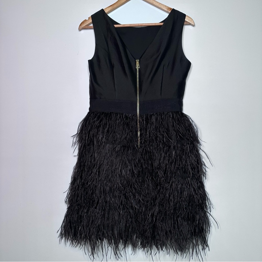 Sail to Sable Black Feathered Dress - Picture 8 of 12